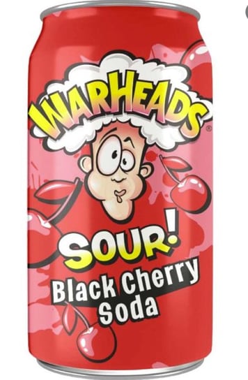 Napój Warheads - Black Cherry Sour Soda 355ml Inny producent
