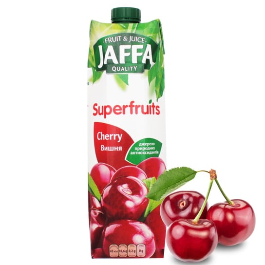 Napoj wiśniowy z dodatkiem aronii Superfruits Jaffa, 0,95l Inna marka