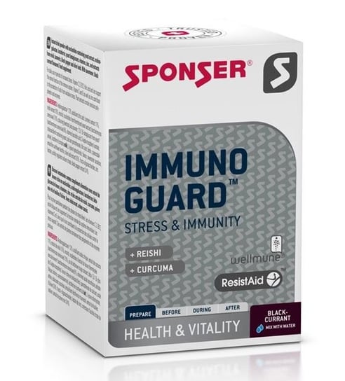 Napój Wspomagający Odporność Sponser Immunoguard (10X4G) Czarna Porzeczka SPONSER