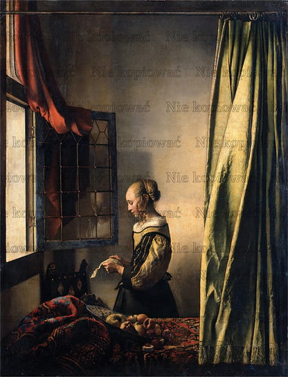 Naprasowanka Jan Vermeer malarstwo sztuka 9 Zebra