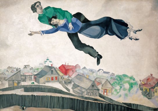Naprasowanka Marc Chagall kubizm sztuka 2 Zebra