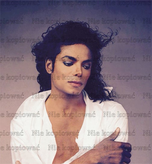 Naprasowanka Michael Jackson muzyka pop rock 2 Zebra