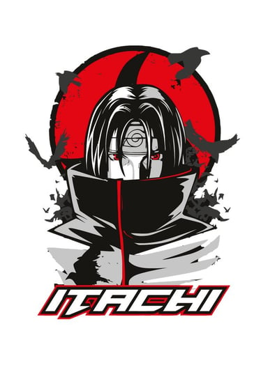 Naprasowanka Naruto anime Itachi Uchiha 1 Zebra