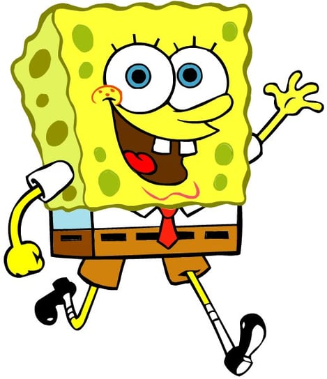 Naprasowanka Sponge Bob Square Pants 1 Zebra