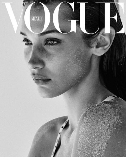 Naprasowanka Vogue styl moda piękno 1 Zebra