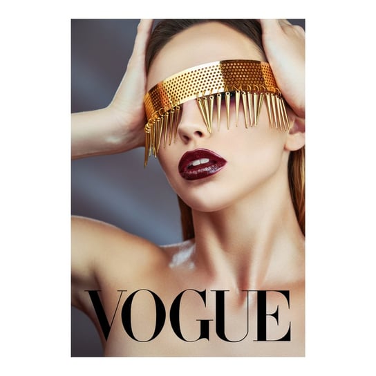 Naprasowanka Vogue styl moda piękno 9 Zebra