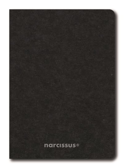 Narcissus, Pakiet zeszytów A5 kratka Eco Black, 56 kartek, 6 szt. Narcissus