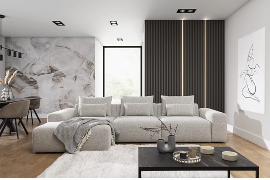 Narożnik BASTIA S Modułowy OBL+1,5+1,5BL Szerokość 338 cm Kornelo