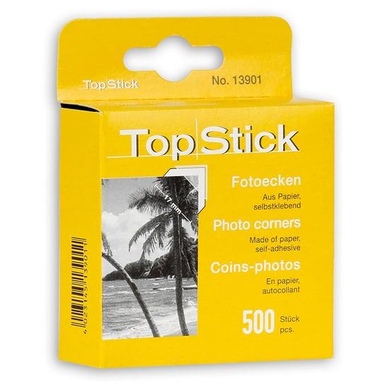 Narożniki do zdjęć, 500 sztuk TopStick