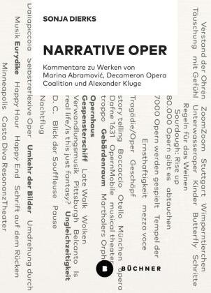 Narrative Oper Büchner Verlag