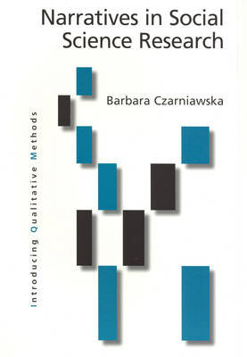 Narratives in Social Science Research Czarniawska Barbara