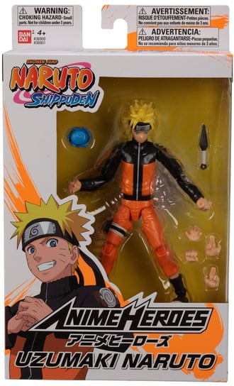 Naruto, figurka kolekcjonerska Anime Heroes Naruto - Uzumaki Naruto Naruto
