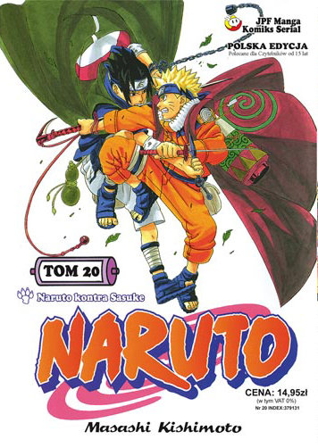 Naruto kontra Sasuke. Naruto. Tom 20 Masashi Kishimoto