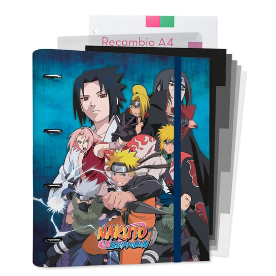 Naruto Premium Carpeblock 4 Pierścienie Grupo Erik