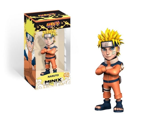 naruto shippuden: naruto uzumaki  figurka minix 12cm brak  danych