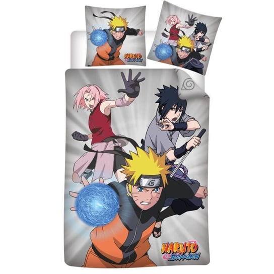 naruto shippuden - trio - poszwa na kołdrę 140x200cm  - '100% polyester' Inna marka