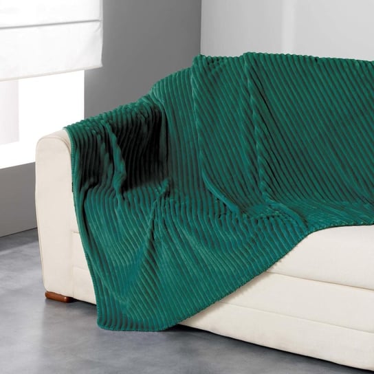 Narzuta na łóżko ZELINE, 125 x 150 cm, kolor zielony Douceur d'intérieur