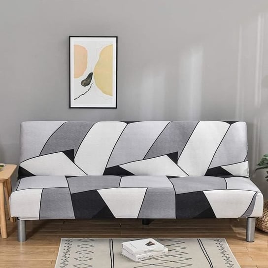 Narzuta na sofę 3-osobową, Narzuta na sofę na składaną ławkę bez podłokietników 180-210cm Inny producent (majster PL)