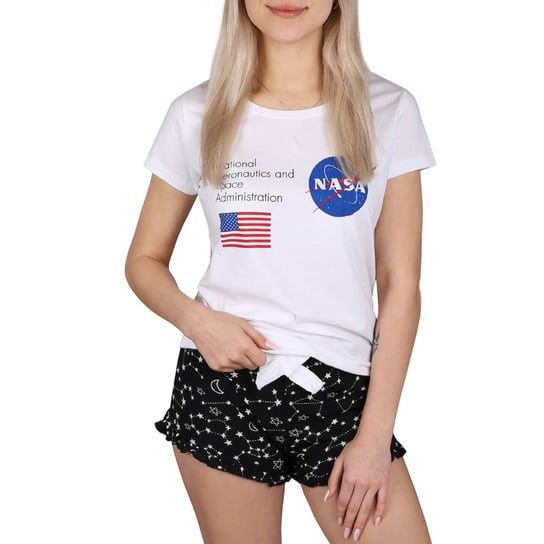 NASA Letnia piżama damska na krótki rękaw, bawełniana M Disney