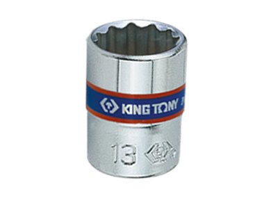 Nasadka krótka KING TONY 233013M, 1/4'', 13x24 mm KING TONY