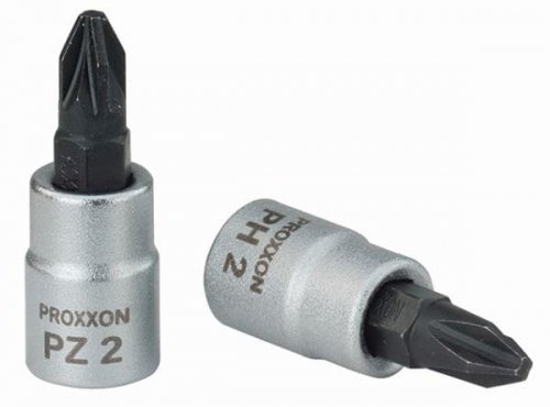 Nasadka z końcówką wkrętaka PZ 1 - 1/4 cala PROXXON - 33 mm PROXXON