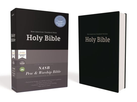 NASB, Pew and Worship Bible, Hardcover, Black, 1995 Text, Comfort Print Zondervan