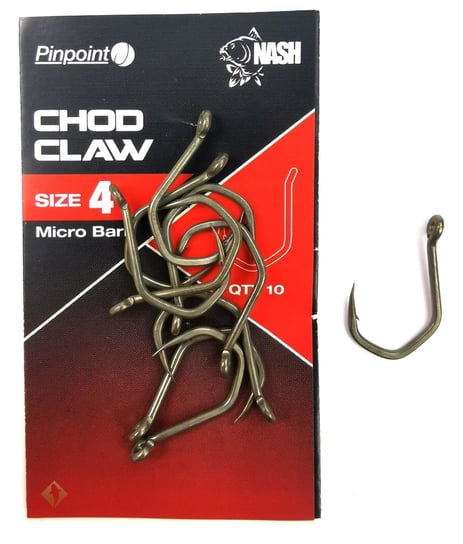 Nash Haczyki Chod Claw 6 Zadziorowe 10Szt nash tackle