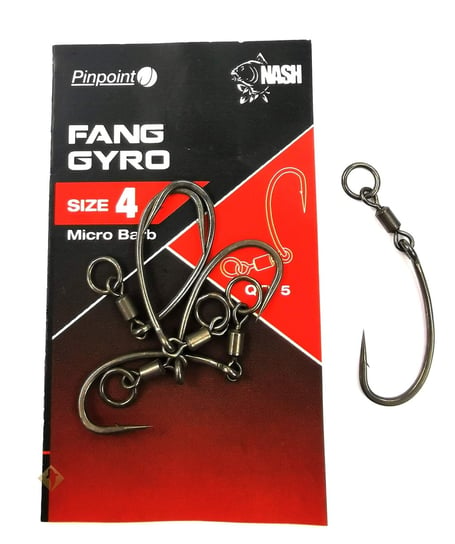 Nash Haczyki Fang Gyro 6 Zadziorowe 5Szt nash tackle