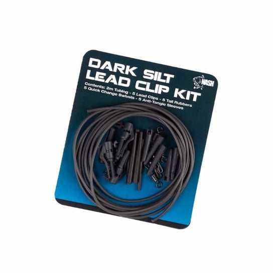 Nash Lead Clip Pack Silt - T8413 nash tackle