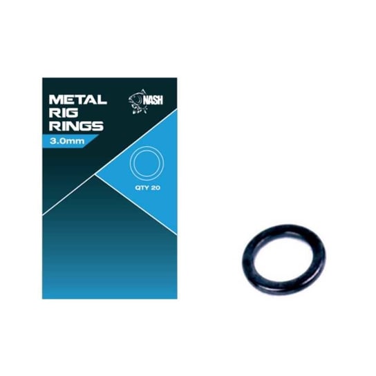 Nash Metal Rig Ring 2Mm - T8328 nash tackle