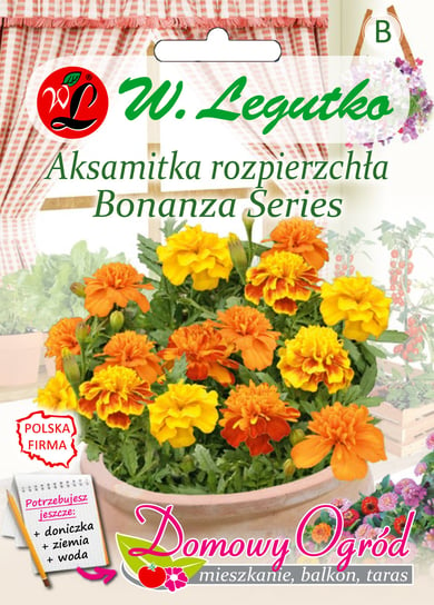 Nasiona Aksamitka Bonanza Series Mieszanka, 0,5G W. Legutko