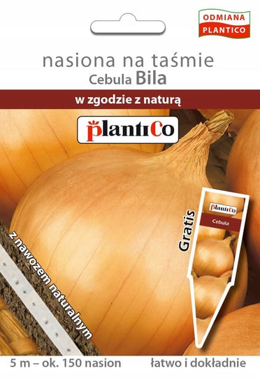 Nasiona Cebula Allium Cepa Bila Na Taśmie Z Nawozem 5M 0,58 Gram Plantico PlantiCo