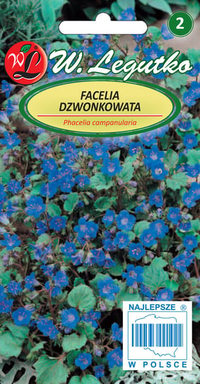 Nasiona Facelia Dzwonkowata Ciemnoniebieska, 0,5G W. Legutko