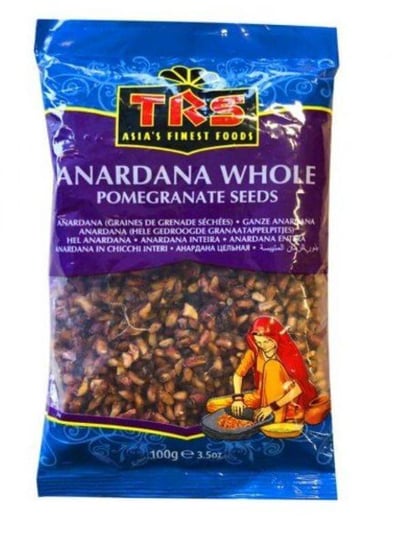 Nasiona Granatu Anardana Suszone Całe Indie Trs 100G TRS