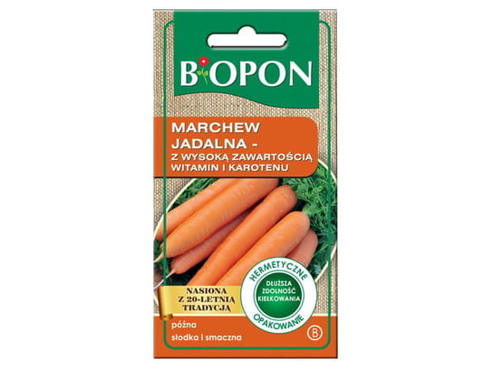 Nasiona marchew jadalna witaminy karoten Biopon 1463 Biopon
