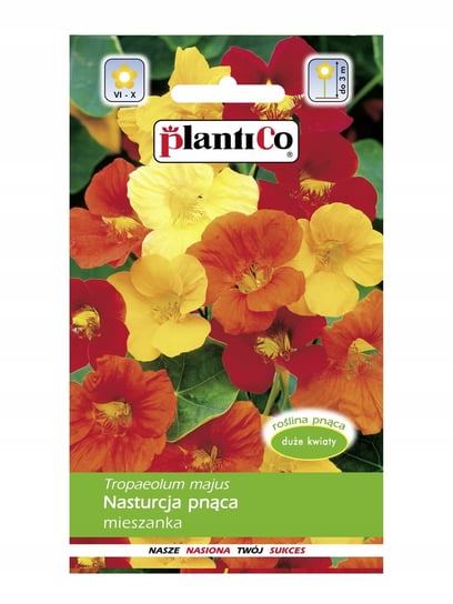 Nasiona Nasturcja Pnąca Mix 5 Gram Plantico PlantiCo