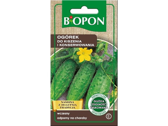 Nasiona ogórek do kiszenia i konserwowania Biopon 1465 Biopon