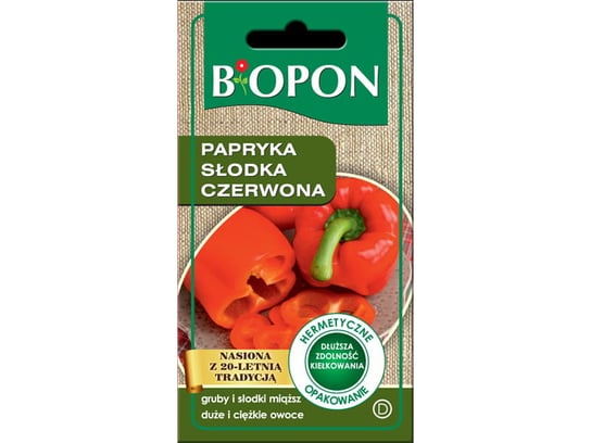 Nasiona papryka czerwona Biopon 1471 Biopon