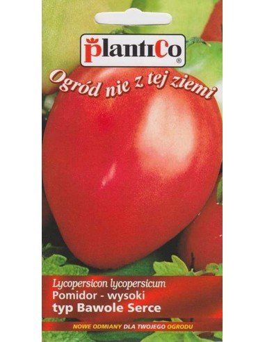 Nasiona Pomidor Gruntowy Bawole Serce Tor 0,2 G Plantico PlantiCo
