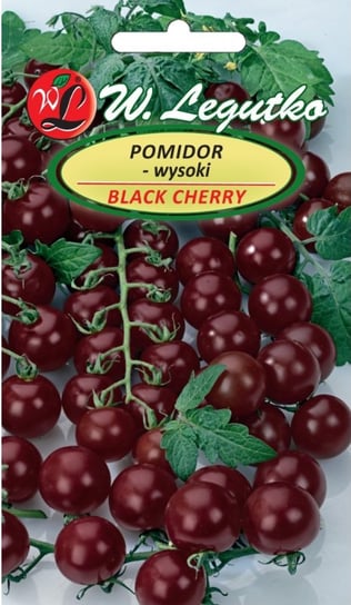 Nasiona Pomidor Gruntowy Wysoki Black Cherry, 0,2G LEGUTKO