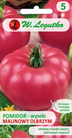 Nasiona Pomidor Gruntowy Wysoki Malinowy Olbrzym LEGUTKO