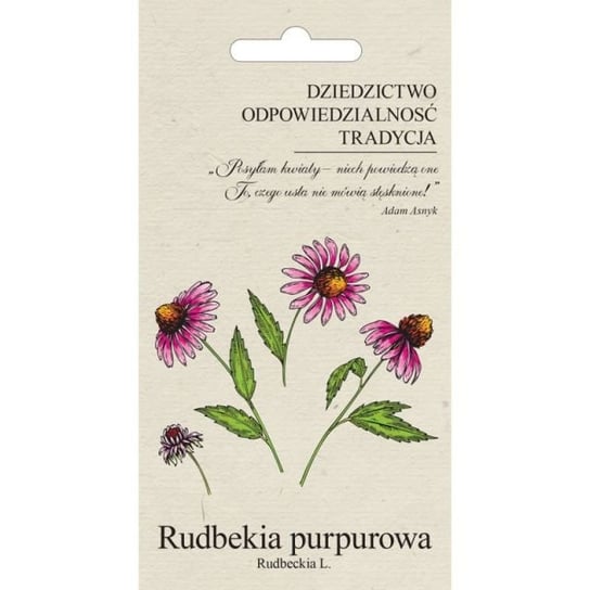Nasiona Rudbekia Purpurowa, Jeżówka - Różowe 1G LEGUTKO