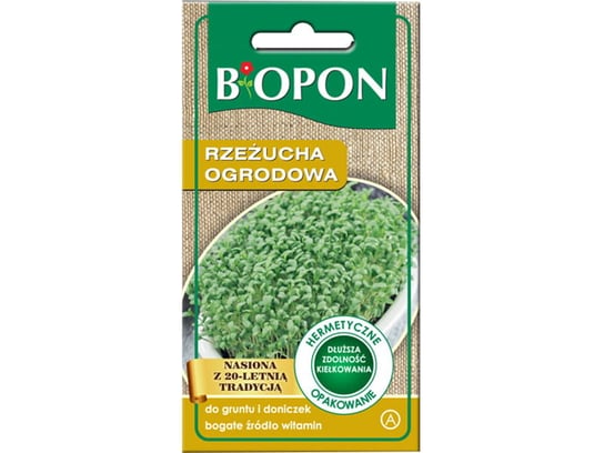 Nasiona rzeżucha ogrodowa Biopon 1485 Biopon
