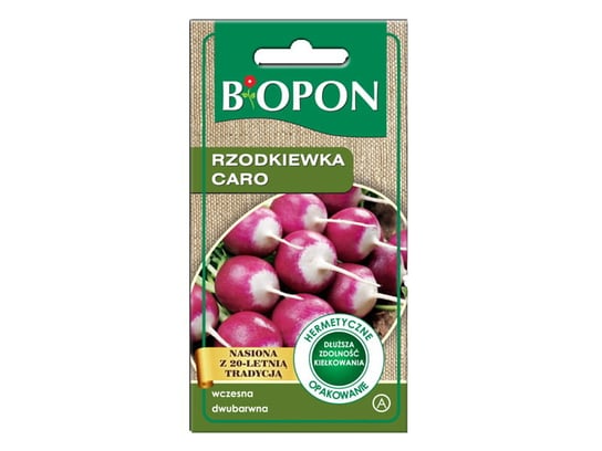 Nasiona rzodkiewka Caro 8g Biopon 1486 Biopon