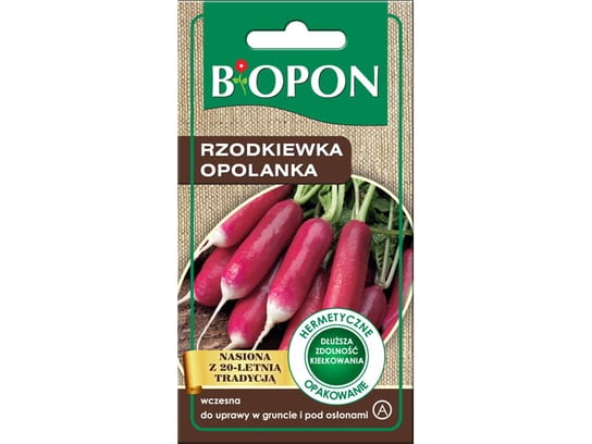 Nasiona rzodkiewka Opolanka 8g Biopon 1488 Biopon