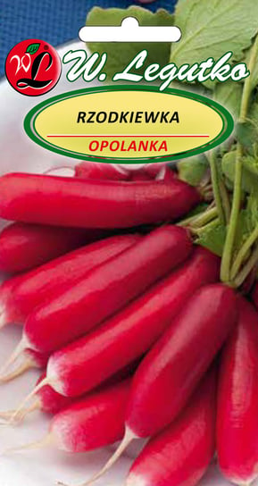 Nasiona Rzodkiewka Opolanka, Czerwona-Biała, 10G LEGUTKO