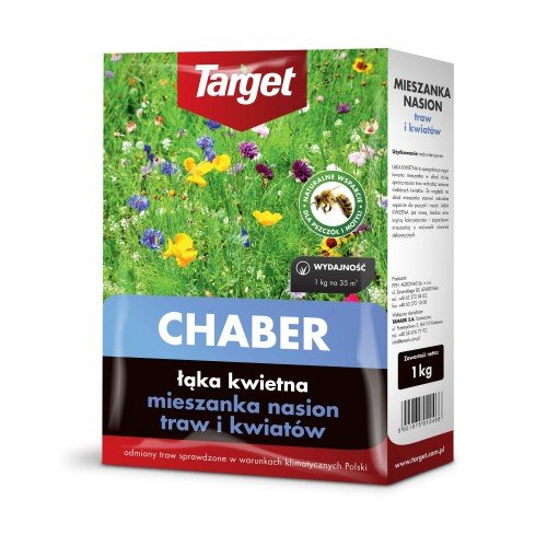 Nasiona traw i kwiatów. Chaber – łąka kwietna 1 kg Target
