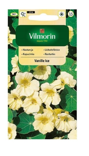 Nasturcja pnąca Vanille Ice 5 g Vilmorin Inna marka