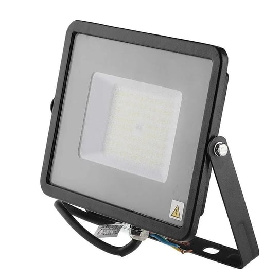 Naświetlacz Halogen Led V-Tac 50W Samsung Slim Czarny Vt-56 Neutralny 5750Lm V-TAC