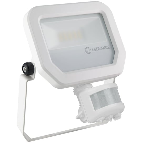 Naświetlacz Led 10W 1100Lm 3000K Ip65 Biały Z Czujnikiem Ruchu I Zmierzchu Ledvance Floodlight Ledvance